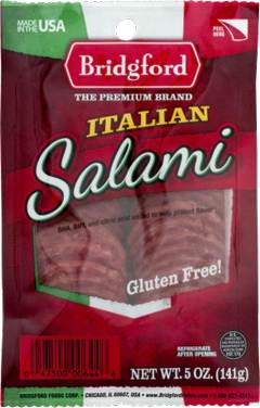Bridgford Italian Salami Sliced