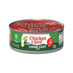 Chicken Of The Sea Chunk Light Tuna In Oil 5 Oz
