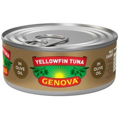 Genova Wild Caught Yellowfin Tuna in Olive Oil