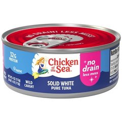 Chicken of the Sea No-Drain Solid White Pure Tuna