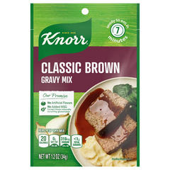 Knorr Classic Brown Gravy Mix - 1.2 Oz