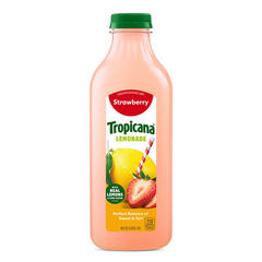 Tropicana Strawberry Lemonade Made With Real Lemons