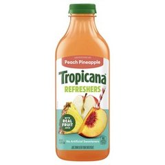 Tropicana Refreshers Peach Pineapple Juice Drink Blend 46 fl oz