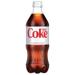 Diet Coke Soda Bottle