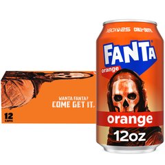 Fanta Orange Soda Cans