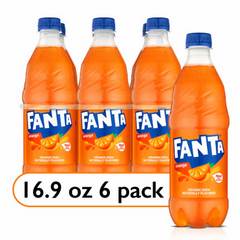 Fanta Orange Soda Bottles