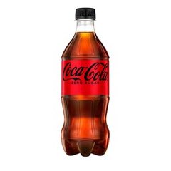 Coca-Cola Zero Sugar Soda Bottle