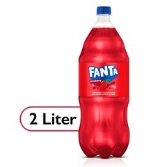 Fanta Strawberry Soda Bottle, 2 Liters