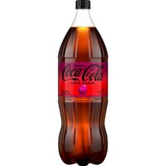 Coca-Cola Cherry Zero Bottle, 2 Liters