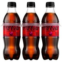 Coca-Cola Zero Sugar Cherry Soda Soft Drink Bottles, 16.9 fl oz, 6 Pack