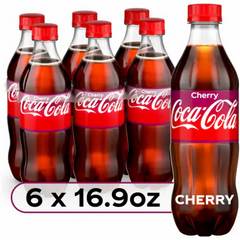 Coca-Cola Cherry Soda Bottles