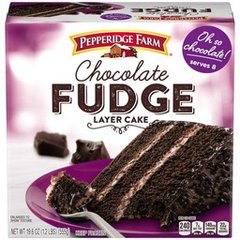 Pepperidge Farm Chocolate Fudge Layer Cake 19.6 Ounces