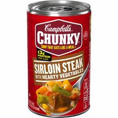 Campbell's Chunky Savory Grilled Sirloin Steak & Hearty Vegetables Soup 18.8 Oz