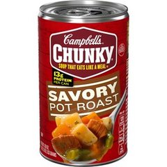 Campbell's Chunky Savory Pot Roast Soup - 18.8 Oz