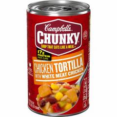 Campbell's Chunky Chicken Tortilla with White Meat Chicken Soup 18.6 Ounces