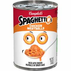 Campbell's Spaghettios Canned Pasta with Chicken Meatballs 15.6 oz