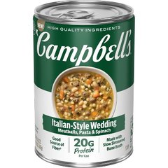 Campbell's Protein Italian Style Wedding Soup, 16.1 Oz - 16.1 oz