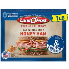 Land O'frost Honey Ham, Premium Meat 16 Oz