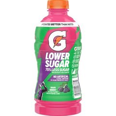 Gatorade Lower Sugar Rain Berry Sports Drink Bottle