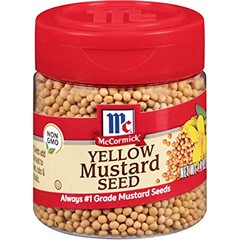 McCormick Yellow Mustard Seed, 1.4 oz