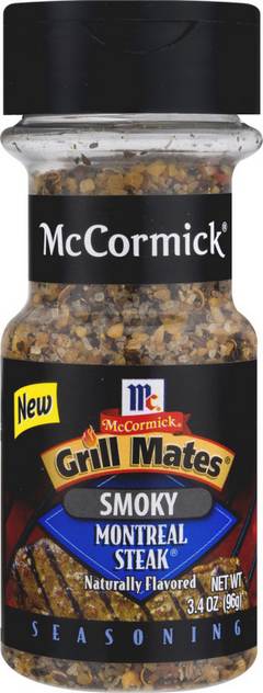 McCormick Grill Mates Smoky Montreal Seasoning 3.40 Ounces