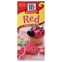 McCormick Red Food Color 1 Ounces