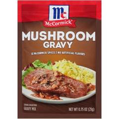 McCormick Mushroom Gravy Mix 0.75 Ounces