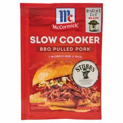McCormick Slow Cooker Barbecue Pulled Pork Seasoning Mix - 1.6 Oz