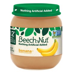 Beech-Nut Stage 2 Banana Baby Food 4 Ounces