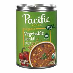 Pacific Foods Organic Vegetable Lentil Soup - 16.3 Oz