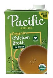 Pacific Foods Organic Low Sodium Free Range Chicken Broth Value Size
