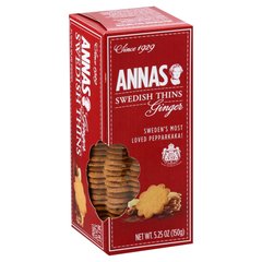 Annas Thins Swedish Ginger - 5.25 Oz