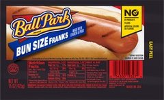 Ball Park Bun Length Hot Dogs, Classic 8 Ct