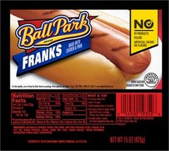Ball Park Franks 15 Oz