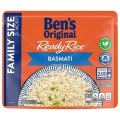 Bens Original Basmati Rice Family Size 17.3 Ounces