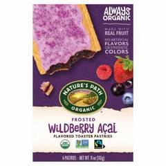 Nature's Path Organic Wildberry Acai Toaster Pastries 6 Pack
