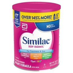 Similac Soy Isomil Baby Formula Powder