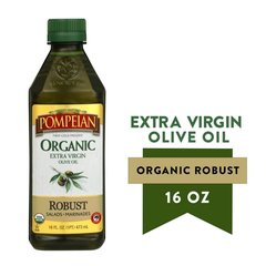 Pompeian Organic Robust Extra Virgin Olive Oil 16 Ounces