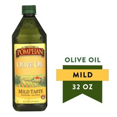 Pompeian Classic Mild Extra Virgin Olive Oil 32 Ounces