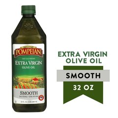 Pompeian Pure Cold Pressed Extra Virgin Smooth Olive Oil 32 Ounces