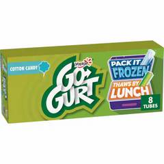 Go-GURT Cotton Candy Yogurt Tubes