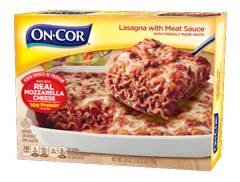 On-Cor Lasagna with Meat Sauce