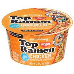 Nissin Top Ramen Bowl Chicken - 3.421 Oz