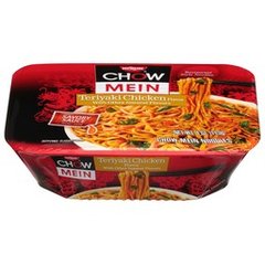 Nissin Chow Mein Noodle Premium Teriyaki Chicken Flavor - 4 Oz