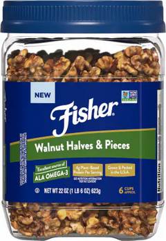 Fisher Walnut Halves & Pieces