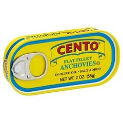 Cento Flat Anchovy Fillets in Olive Oil