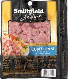 Smithfield Cubed Ham 8 Oz