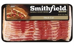 Smithfield Naturally Hickory Smoked Thick Cut Bacon