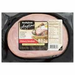 Smithfield Boneless Hickory Smoked Ham Steak 8 Oz