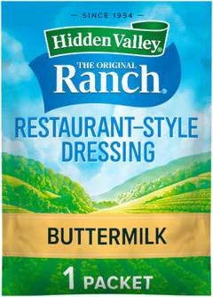 Hidden Valley Restaurant-Style Ranch Salad Dressing and Seasoning Mix Packet